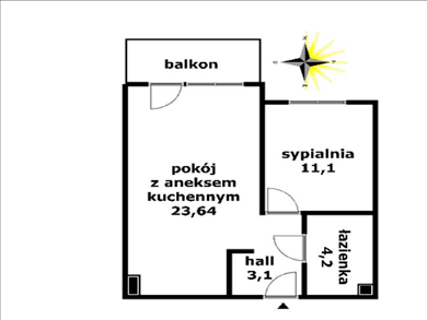 Mieszkanie na sprzedaż, Gdynia, Wiczlino, Filipkowskiego